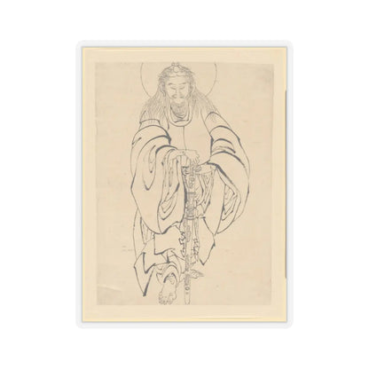 Katsushika Hokusai - Yamato Takeru no Mikoto - 18th–19th century - STICKER Vinyl Kiss-Cut Decal