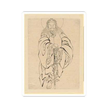 Katsushika Hokusai - Yamato Takeru no Mikoto - 18th–19th century - STICKER Vinyl Kiss-Cut Decal