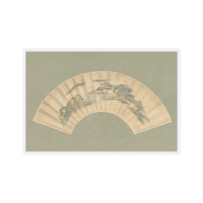Katsushika Isai - Spring Farming Scene - unknown v1 - STICKER Vinyl Kiss-Cut Decal