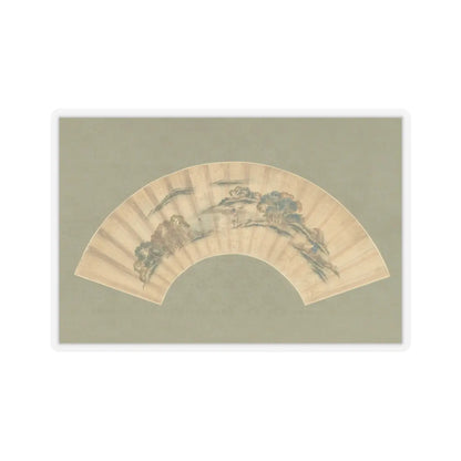 Katsushika Isai - Spring Farming Scene - unknown v1 - STICKER Vinyl Kiss-Cut Decal