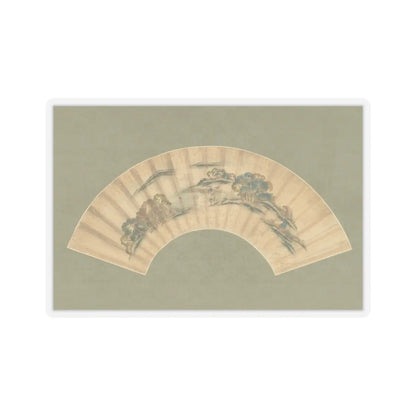 Katsushika Isai - Spring Farming Scene - unknown v1 - STICKER Vinyl Kiss-Cut Decal