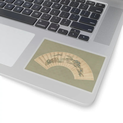 Katsushika Isai - Spring Farming Scene - unknown v1 - STICKER Vinyl Kiss-Cut Decal