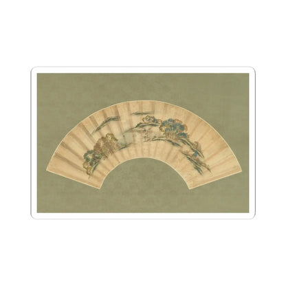 Katsushika Isai - Spring Farming Scene - unknown v1 - STICKER Vinyl Kiss-Cut Decal