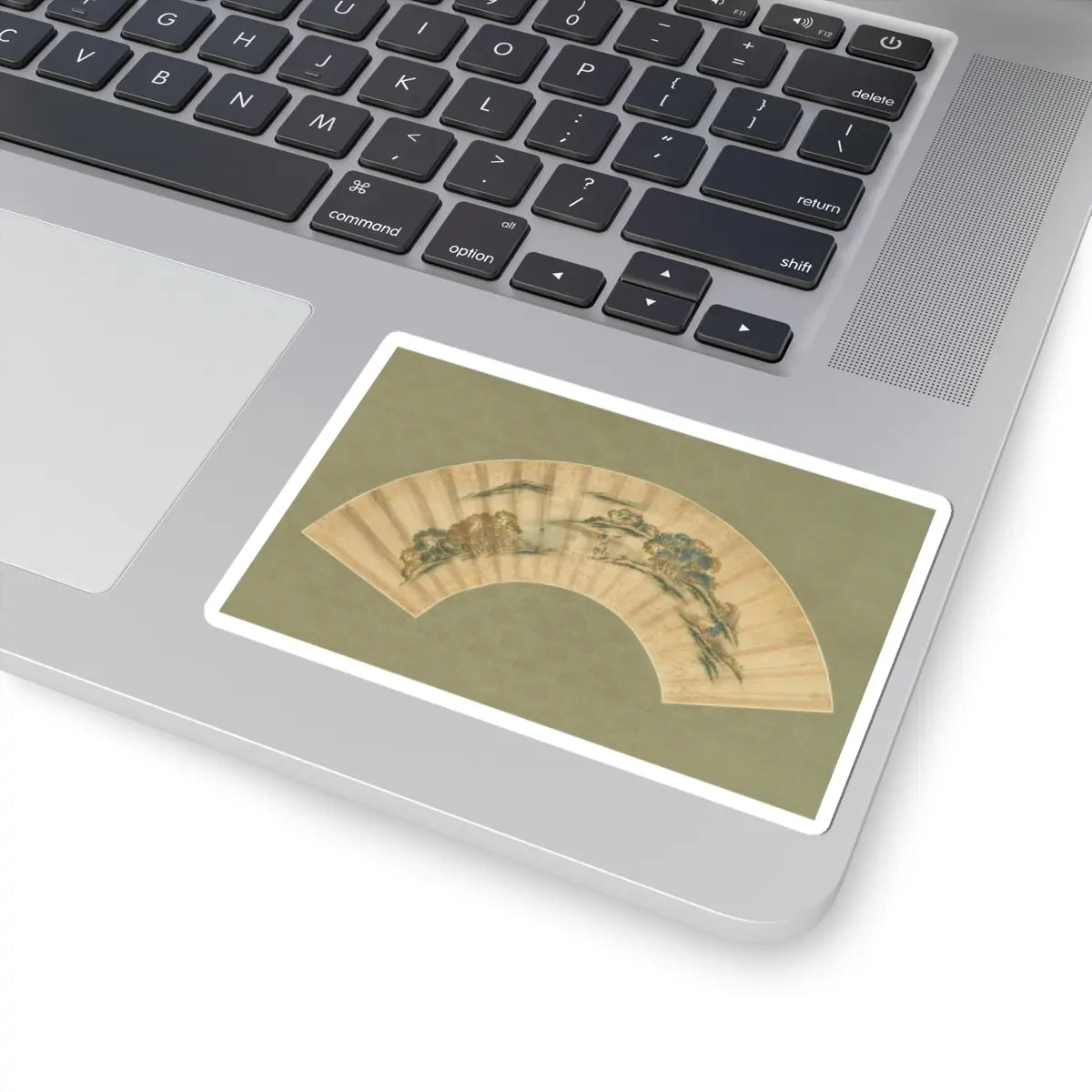 Katsushika Isai - Spring Farming Scene - unknown v1 - STICKER Vinyl Kiss-Cut Decal