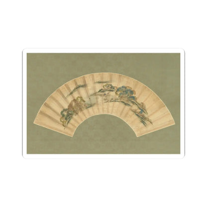 Katsushika Isai - Spring Farming Scene - unknown v1 - STICKER Vinyl Kiss-Cut Decal