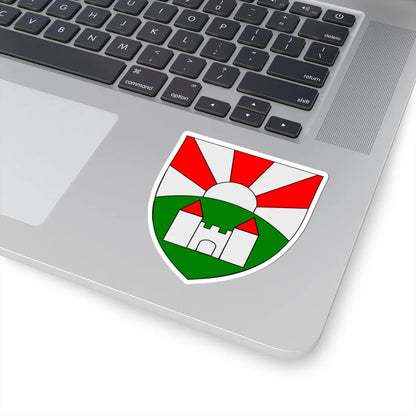 Katzelsdorf Lower Austria CoA (Austria) (Coat of Arms) STICKER Vinyl Kiss-Cut Decal - The Sticker Space