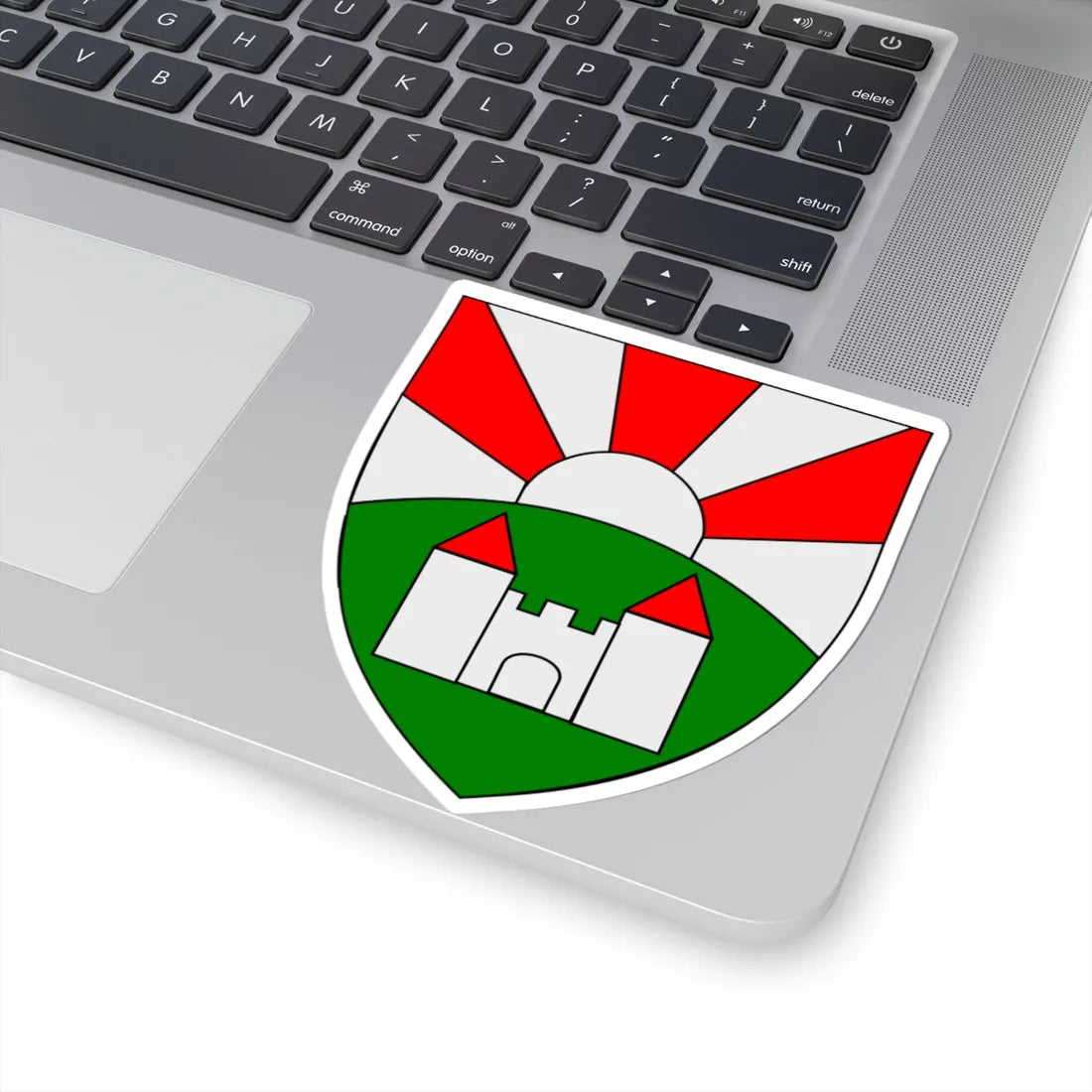 Katzelsdorf Lower Austria CoA (Austria) (Coat of Arms) STICKER Vinyl Kiss-Cut Decal - The Sticker Space