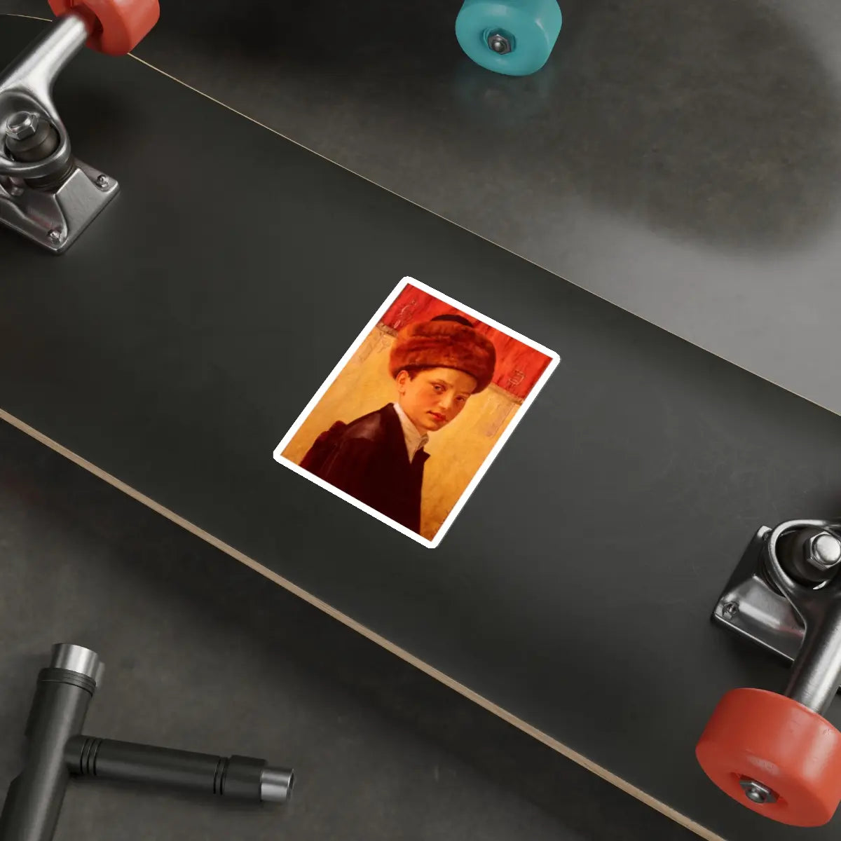 SKU:11978700709550326074 Sticker types:White Shape:Die-Cut Sizes:4" × 4"