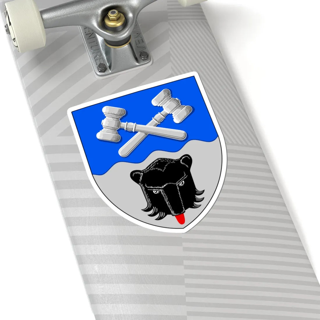 Kauhajoki.vaakuna (Finland) (Coat of Arms) STICKER Vinyl Kiss-Cut Decal - The Sticker Space