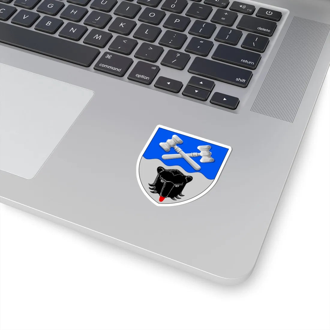 Kauhajoki.vaakuna (Finland) (Coat of Arms) STICKER Vinyl Kiss-Cut Decal - The Sticker Space