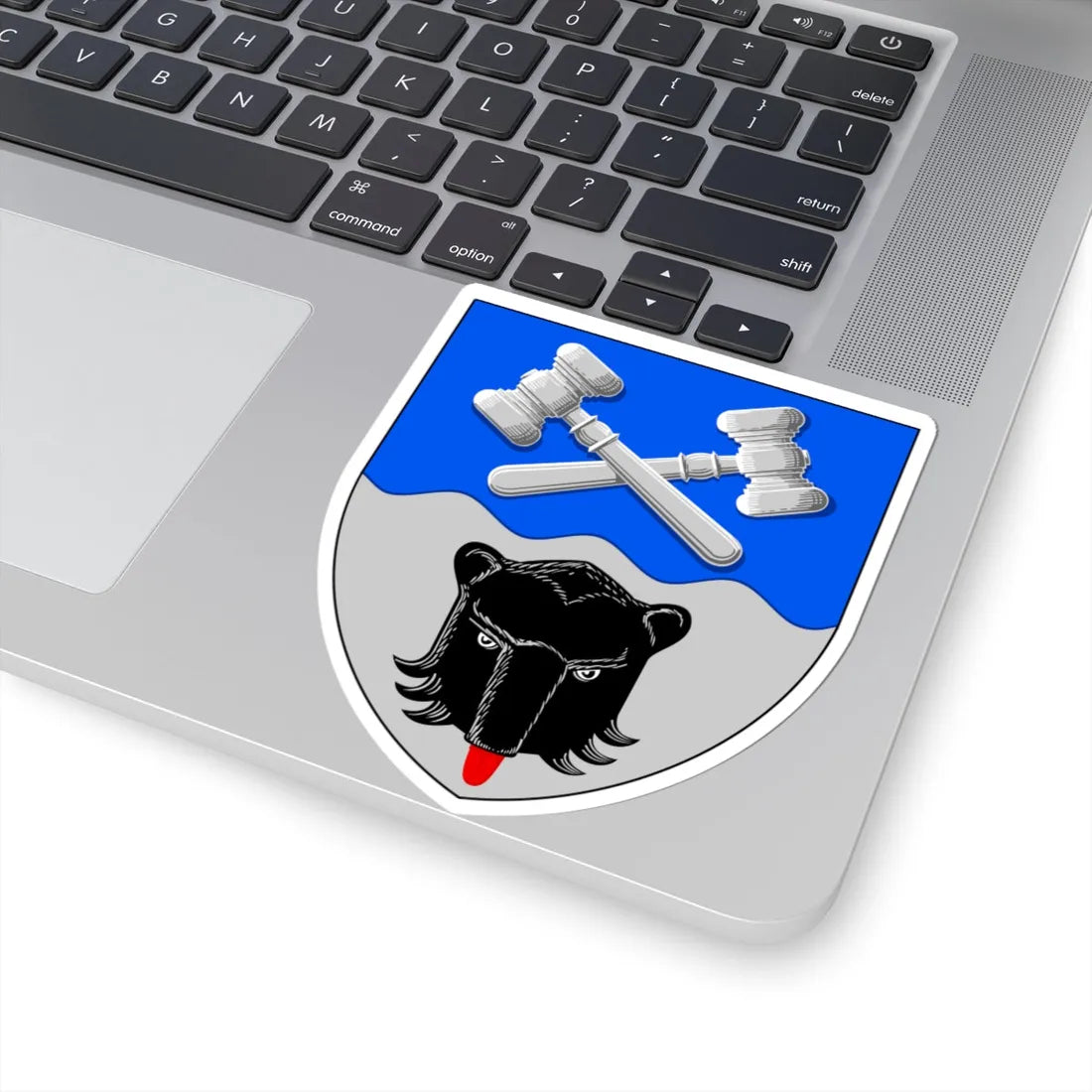 Kauhajoki.vaakuna (Finland) (Coat of Arms) STICKER Vinyl Kiss-Cut Decal - The Sticker Space