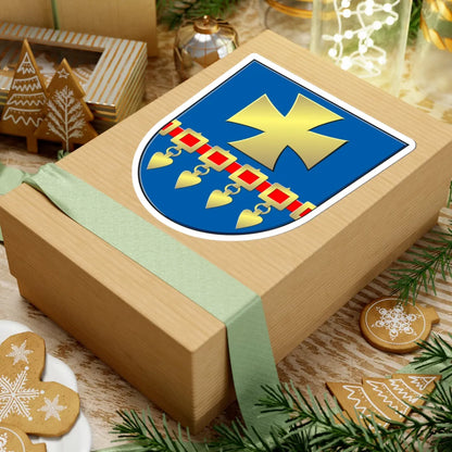 Kauhava.vaakuna.2009 (Finland) (Coat of Arms) STICKER Vinyl Kiss-Cut Decal - The Sticker Space