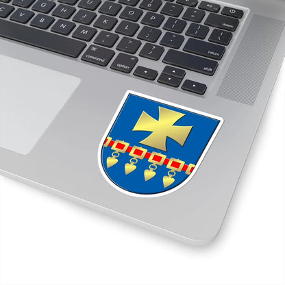 Kauhava.vaakuna.2009 (Finland) (Coat of Arms) STICKER Vinyl Kiss-Cut Decal - The Sticker Space