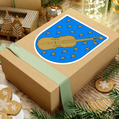 Kaustinen.vaakuna (Finland) (Coat of Arms) STICKER Vinyl Kiss-Cut Decal - The Sticker Space