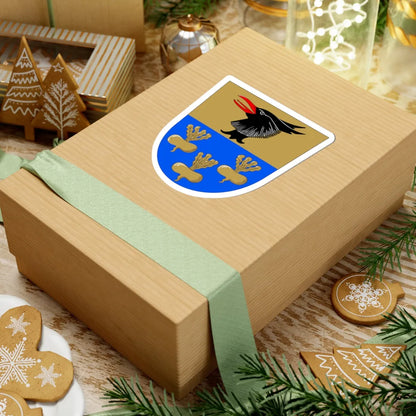 Kauvatsa.vaakuna (Finland) (Coat of Arms) STICKER Vinyl Kiss-Cut Decal - The Sticker Space
