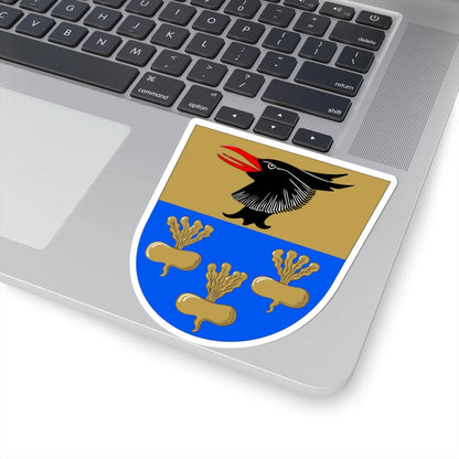 Kauvatsa.vaakuna (Finland) (Coat of Arms) STICKER Vinyl Kiss-Cut Decal - The Sticker Space