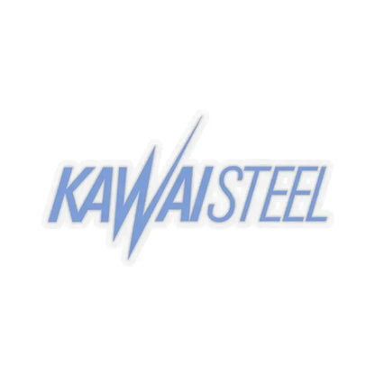 Kawai Steel (Logo) STICKER Vinyl Kiss-Cut Decal 4 Inch Transparent - The Sticker Space