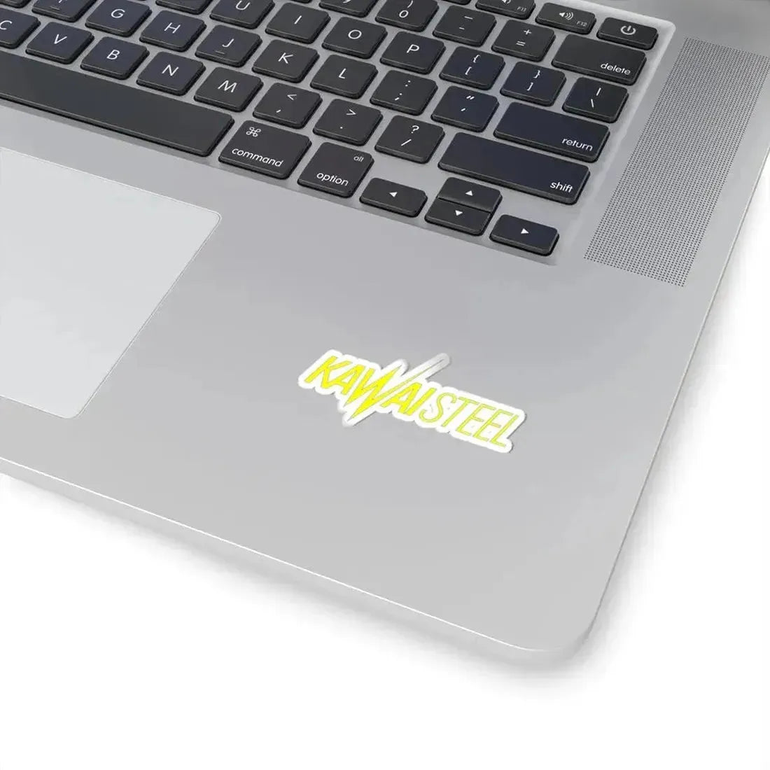 Kawai Steel (yellow) (Logo) STICKER Vinyl Kiss-Cut Decal - The Sticker Space