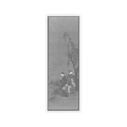 Kawamata Tsunemasa - Two Girls Catching Fireflies - first half of the 18th century - STICKER Vinyl Kiss-Cut Decal