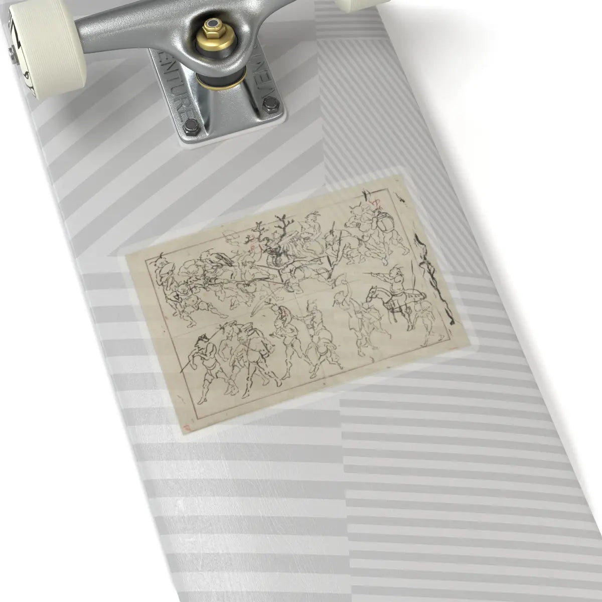 Kawanabe Kyōsai 河鍋暁斎 - Preliminary Drawings of Demons - late 19th century - STICKER Vinyl Kiss-Cut Decal