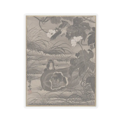 Kawanabe Kyōsai 河鍋暁斎 - Rats and Gourd - ca. 1887 - STICKER Vinyl Kiss-Cut Decal