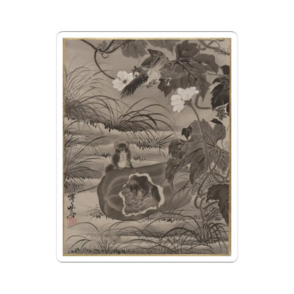 Kawanabe Kyōsai 河鍋暁斎 - Rats and Gourd - ca. 1887 - STICKER Vinyl Kiss-Cut Decal