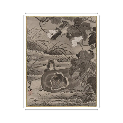 Kawanabe Kyōsai 河鍋暁斎 - Rats and Gourd - ca. 1887 - STICKER Vinyl Kiss-Cut Decal