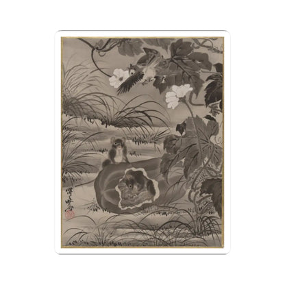 Kawanabe Kyōsai 河鍋暁斎 - Rats and Gourd - ca. 1887 - STICKER Vinyl Kiss-Cut Decal