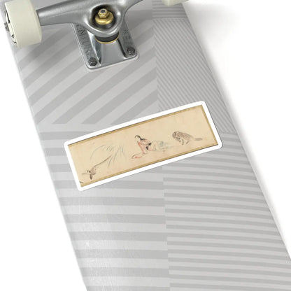 Kawanabe Kyōsai 河鍋暁斎 - Sketches of Birds and Animals - late 19th century, before 1870 v2 - STICKER Vinyl Kiss-Cut Decal