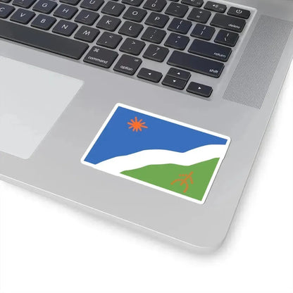 Kawesqar-flag (Chile) STICKER Vinyl Kiss-Cut Decal - The Sticker Space