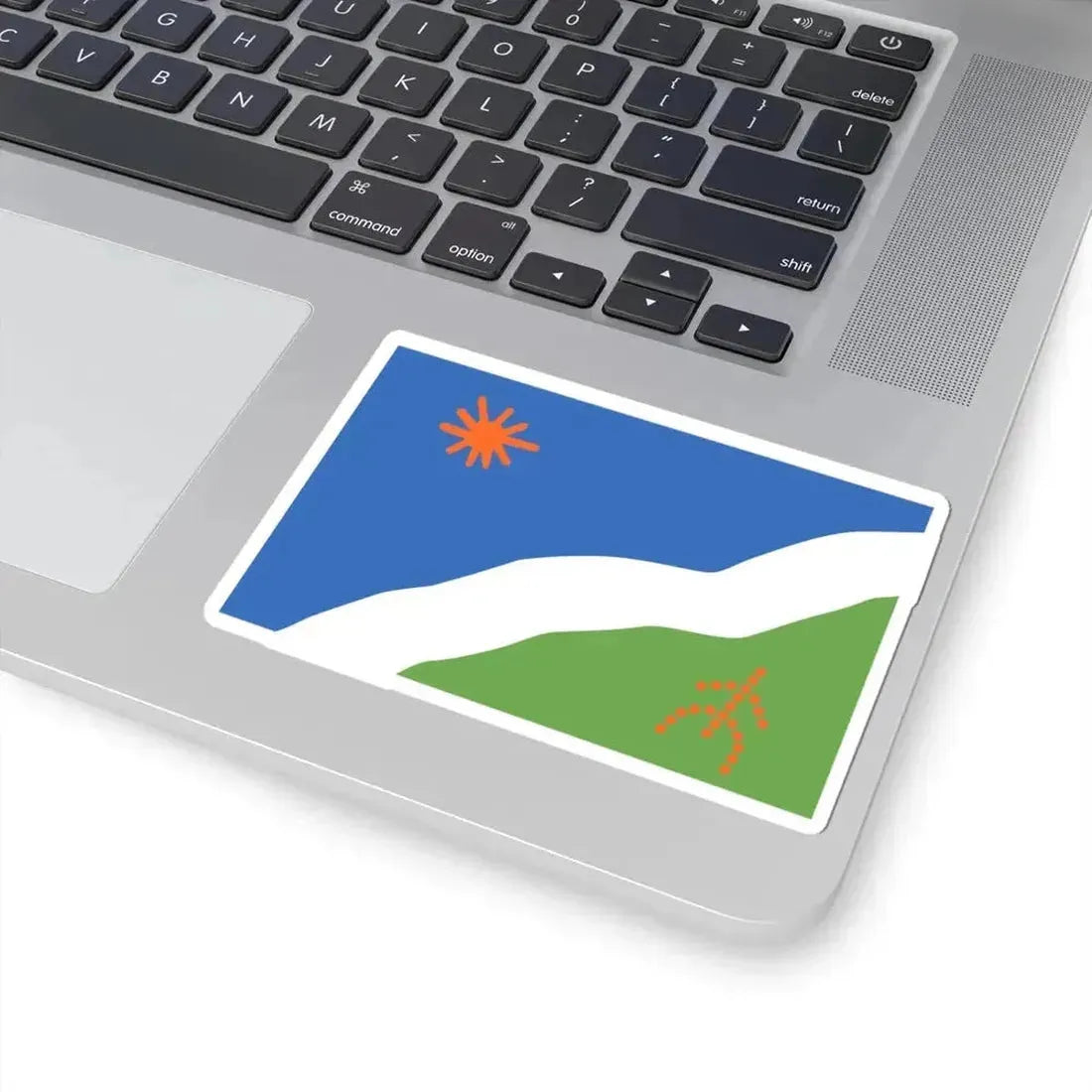 Kawesqar-flag (Chile) STICKER Vinyl Kiss-Cut Decal - The Sticker Space