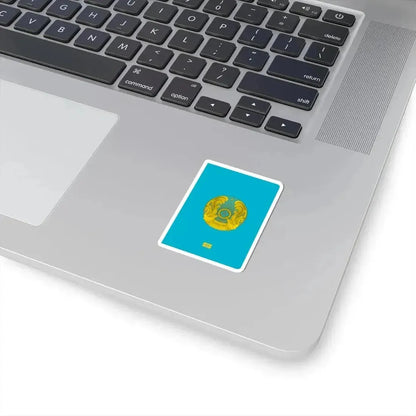Kazakh Passport - STICKER Vinyl Kiss-Cut Decal - The Sticker Space