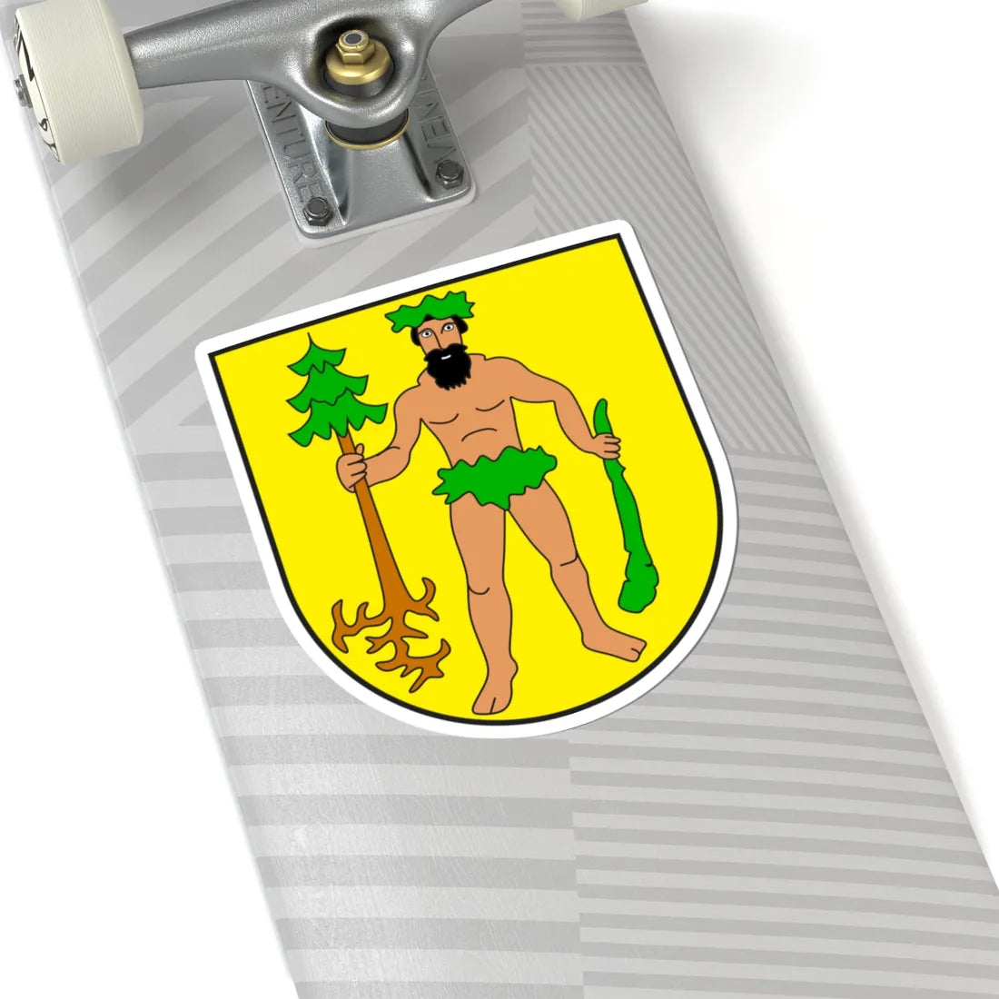 Küblis Kreis wappen (Switzerland) (Coat of Arms) STICKER Vinyl Kiss-Cut Decal - The Sticker Space