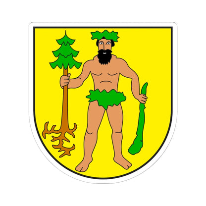 Küblis Kreis wappen (Switzerland) (Coat of Arms) STICKER Vinyl Kiss-Cut Decal - The Sticker Space