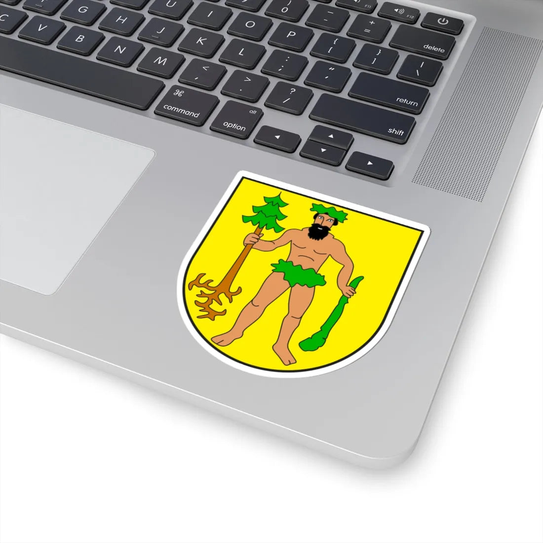Küblis Kreis wappen (Switzerland) (Coat of Arms) STICKER Vinyl Kiss-Cut Decal - The Sticker Space