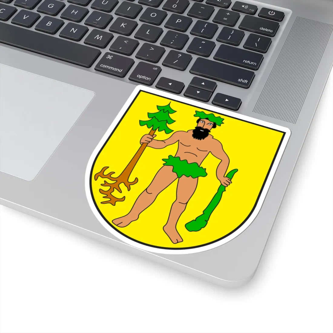 Küblis Kreis wappen (Switzerland) (Coat of Arms) STICKER Vinyl Kiss-Cut Decal - The Sticker Space