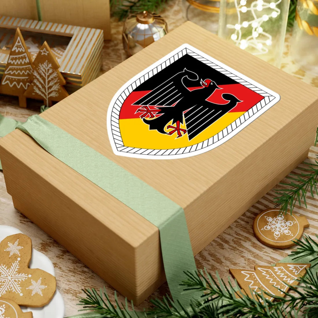 Kdo TerrVtg (Germany) (Coat of Arms) STICKER Vinyl Kiss-Cut Decal - The Sticker Space