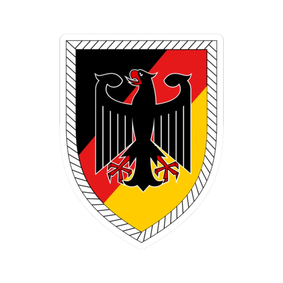 Kdo TerrVtg (Germany) (Coat of Arms) STICKER Vinyl Kiss-Cut Decal - The Sticker Space