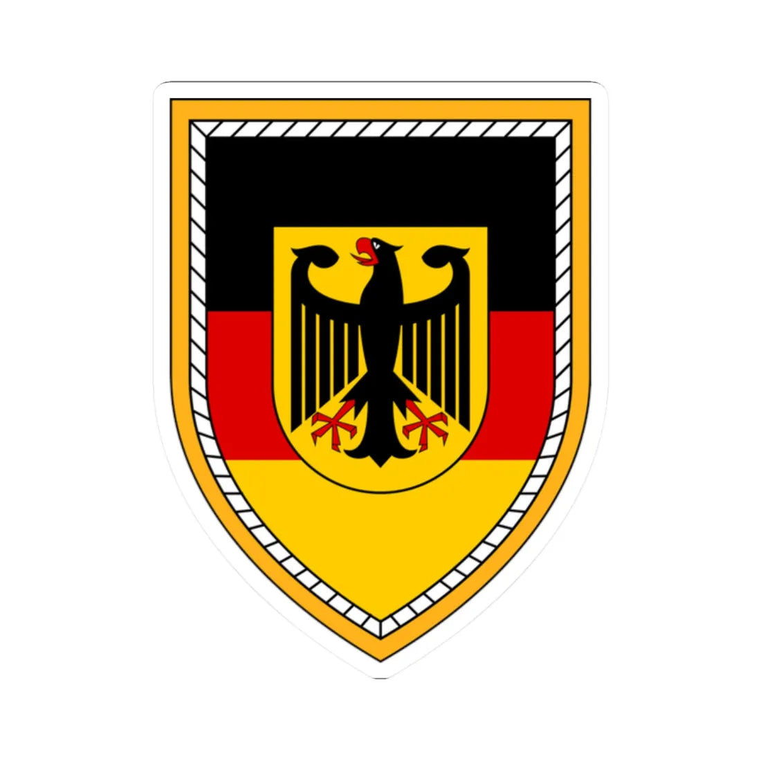 KdoStratAufkl V1 (Germany) (Coat of Arms) STICKER Vinyl Kiss-Cut Decal 2 Inch White - The Sticker Space