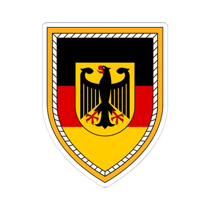 KdoStratAufkl V1 (Germany) (Coat of Arms) STICKER Vinyl Kiss-Cut Decal 6 Inch White - The Sticker Space