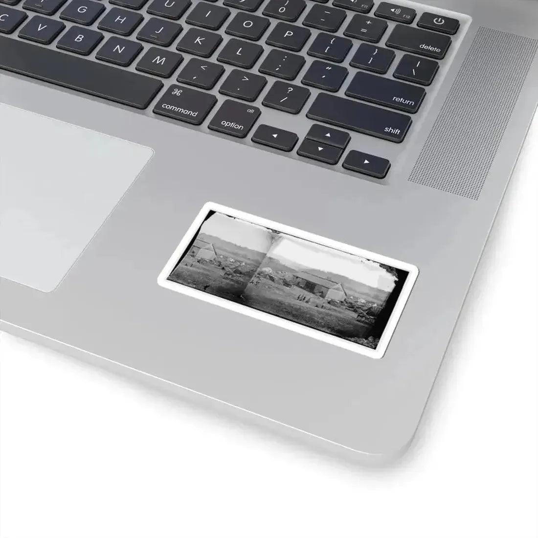 Keedysville, Md., Vicinity.  Smith's Barn, Used as a Hospital After the Battle of Antietam (U.S. Civil War) STICKER Vinyl Kiss-Cut Decal - The Sticker Space