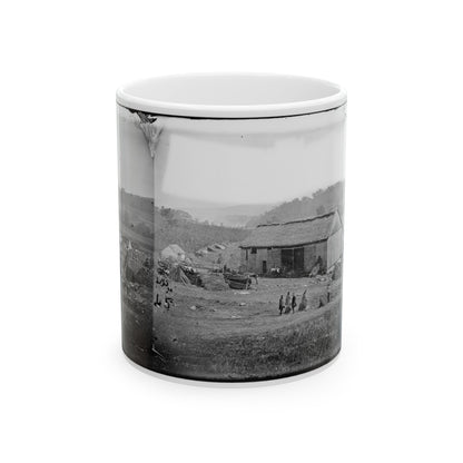 Keedysville, Md., Vicinity. Smith's Barn, Used As A Hospital After The Battle Of Antietam (U.S. Civil War) White Coffee Mug-11oz-The Sticker Space