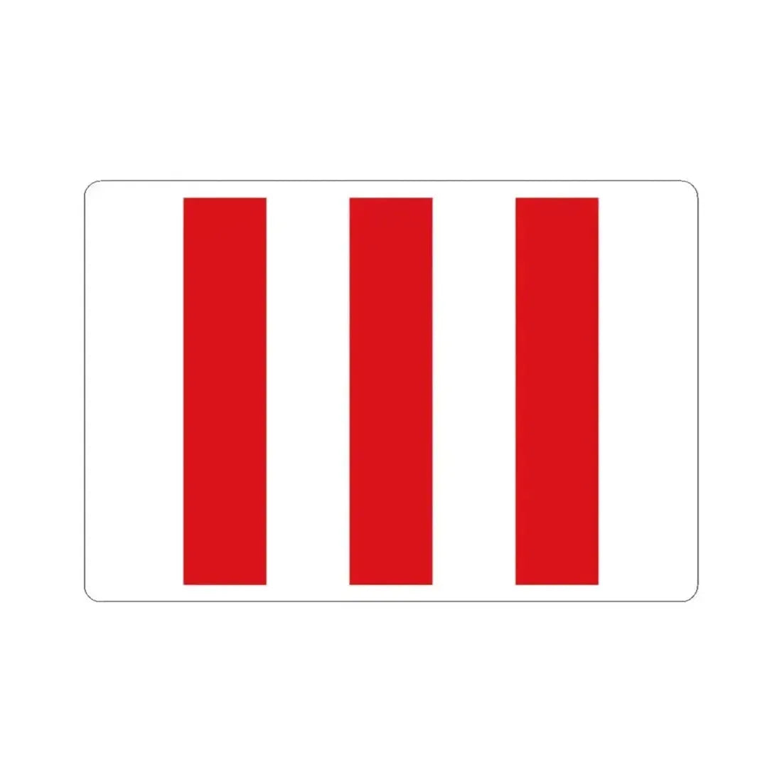 Keerbergen Belgium (Belgium) STICKER Vinyl Kiss-Cut Decal 3 Inch White - The Sticker Space