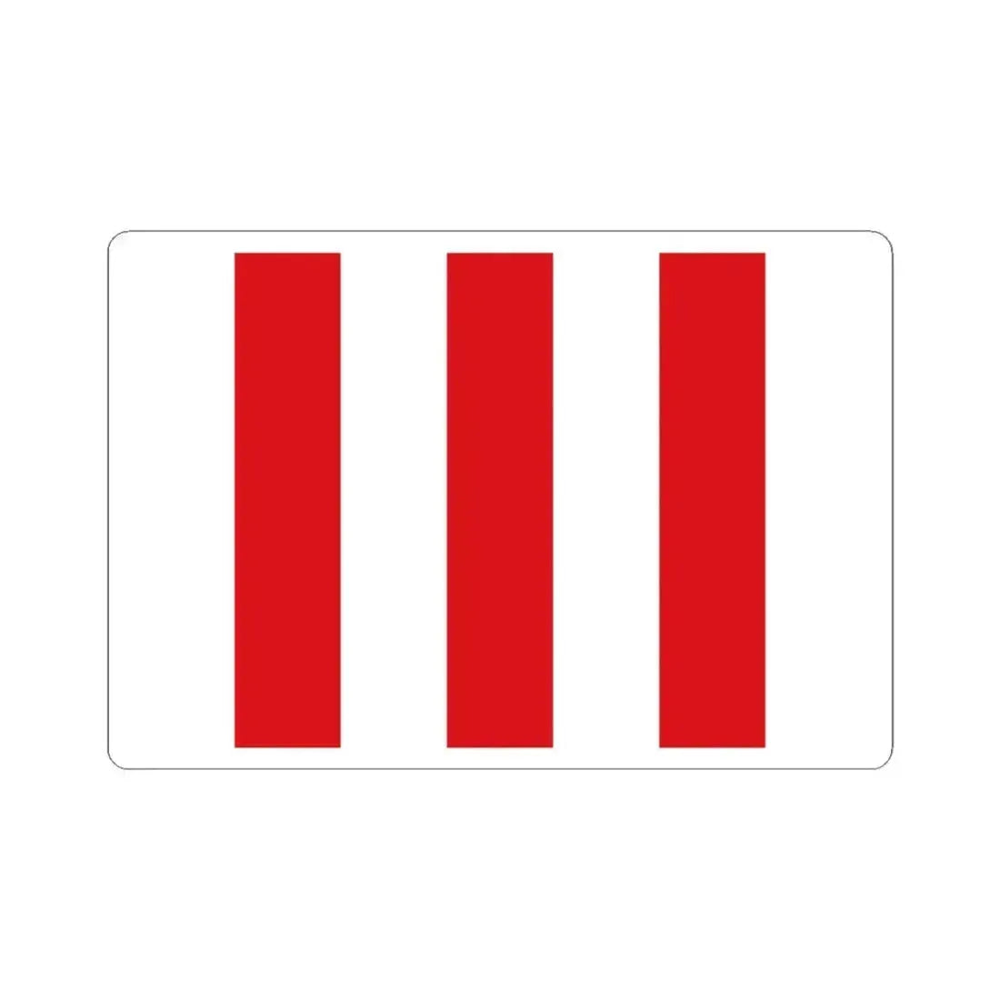 Keerbergen Belgium (Belgium) STICKER Vinyl Kiss-Cut Decal 4 Inch White - The Sticker Space