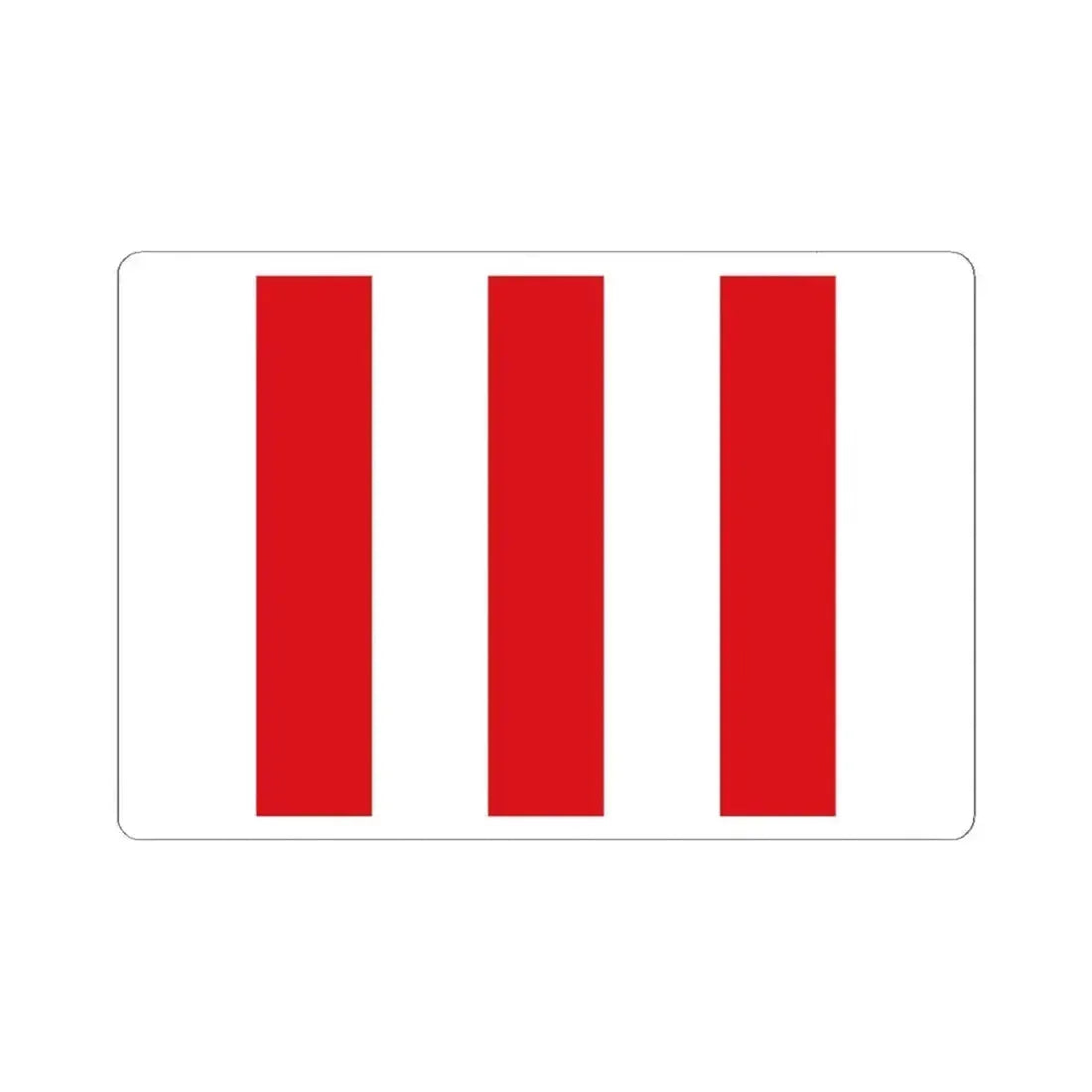 Keerbergen Belgium (Belgium) STICKER Vinyl Kiss-Cut Decal 6 Inch White - The Sticker Space