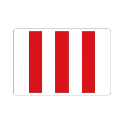 Keerbergen Belgium (Belgium) STICKER Vinyl Kiss-Cut Decal 6 Inch White - The Sticker Space