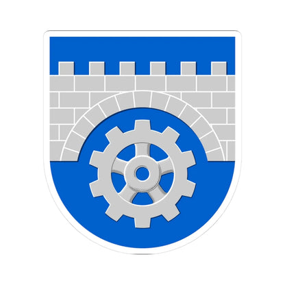 Keikyä.vaakuna (Finland) (Coat of Arms) STICKER Vinyl Kiss-Cut Decal 3 Inch White - The Sticker Space