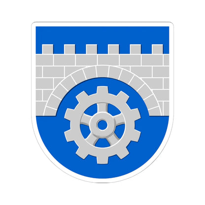 Keikyä.vaakuna (Finland) (Coat of Arms) STICKER Vinyl Kiss-Cut Decal 6 Inch White - The Sticker Space