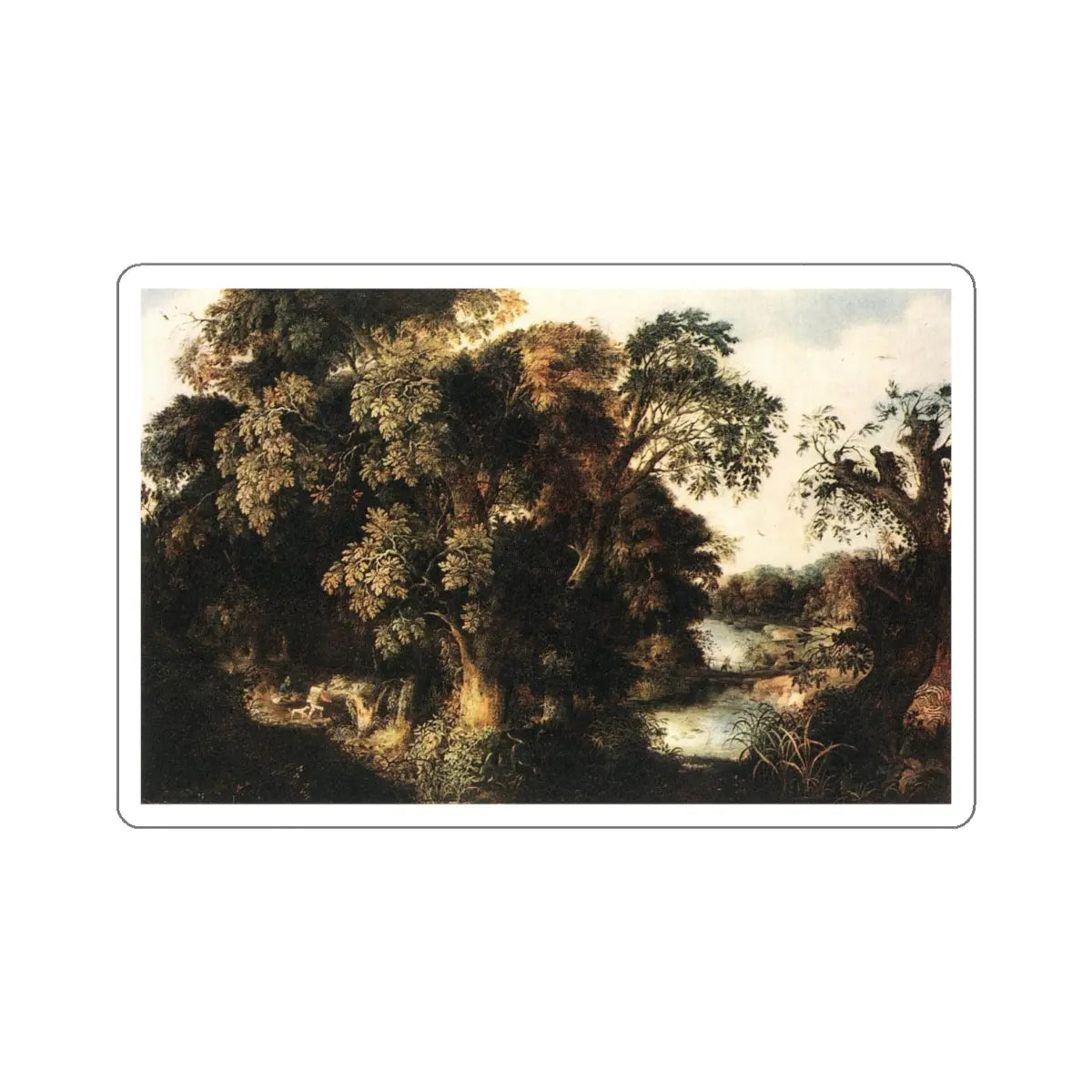 SKU:17566360377337091044 Sticker types:White Shape:Die-Cut Sizes:5" × 5"