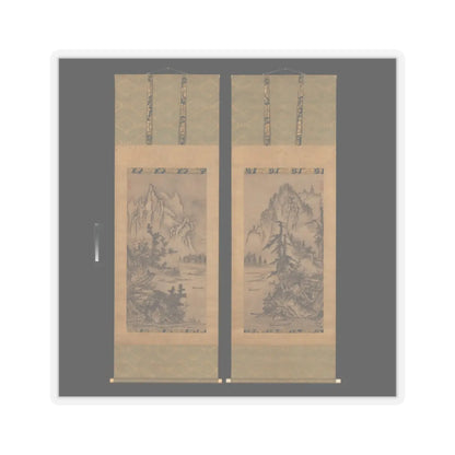 Keison - Landscapes of the Four Seasons - mid-16th century v1 - STICKER Vinyl Kiss-Cut Decal